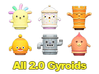 Animal Crossing Items Switch All 2.0 Gyroids