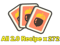 Animal Crossing Items Switch All 2.0 Recipe x272