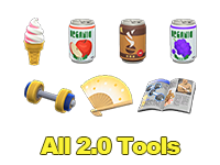 Animal Crossing Items Switch All 2.0 Tools