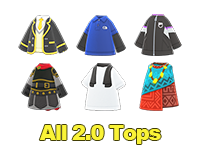 Animal Crossing Items Switch All 2.0 Tops