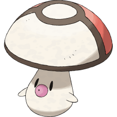 Pokemon Foongus Non_Shiny