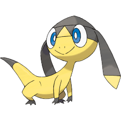 Pokemon Helioptile Non_Shiny