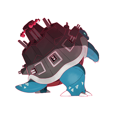 Pokemon Switch Blastoise Gigantamax