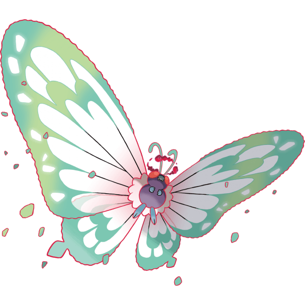 Pokemon Butterfree Gigantamax Non_Shiny