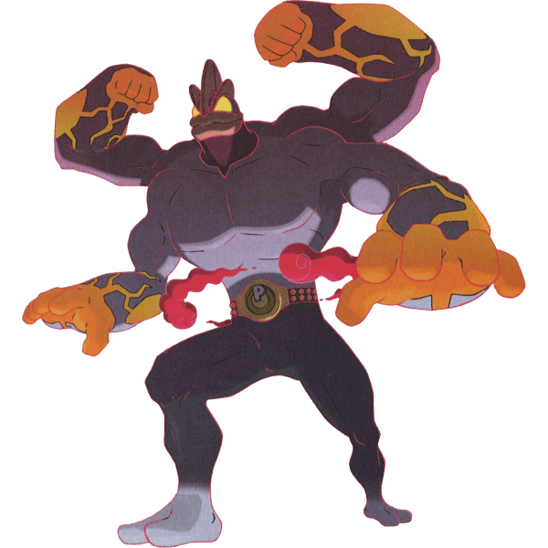 Pokemon Machamp Gigantamax Non_Shiny