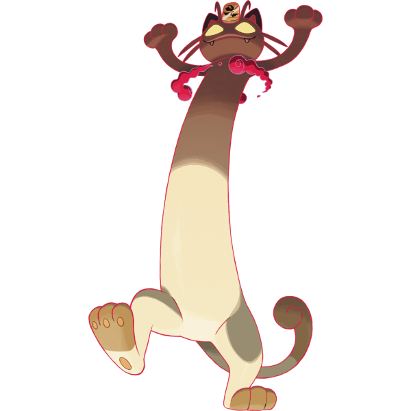 Pokemon Meowth Gigantamax Non_Shiny