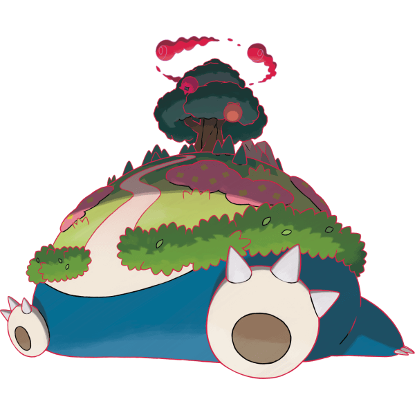 Pokemon Snorlax Gigantamax Non_Shiny