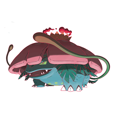 Pokemon Venusaur Gigantamax Non_Shiny